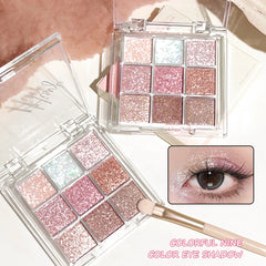 Raavira Velvet Glow Eye Collection – 9 Exclusive Shades with Multi-Finish Formula