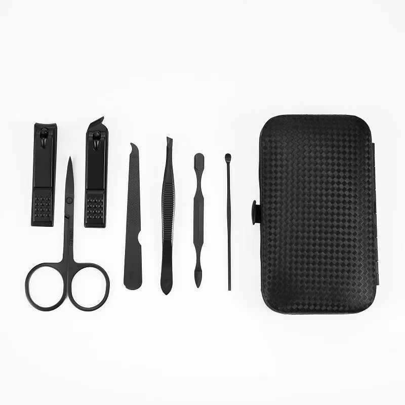 Raavira LuxeTrim 24-in-1 Nail Care Kit – Premium Stainless Steel Manicure & Pedicure Set with Travel Case